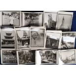 Photographs, Burma, a collection of approx. 140 b/w images, plain and postcard backs, probably by
