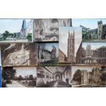 Postcards, Somerset, a collection of approx. 180 cards, mainly printed, various locations inc.