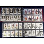 Cigarette & Trade Cards, album containing collection of sporting sets and part sets, range of
