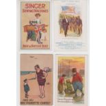 Postcards, Advertising, a selection of 10 product advertising cards inc. Continental Aeroplane