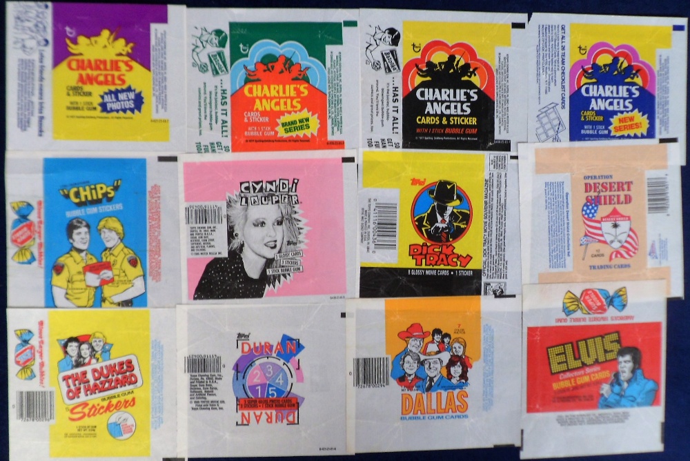 Trade Cards, wrappers and packets, a folder containing 60+ wax wrappers and packets, mostly 1970s - Image 3 of 3