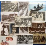 Postcards, Royalty, mostly UK but also inc. some European, RP's and printed inc. Edward VII,