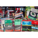 Football programmes, a Big Match selection of approx. 70 England Internationals 1963-2011,