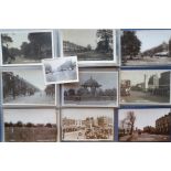 Postcards, London, a collection of approx. 49 cards of the Clapham area inc. many RP's of The Common