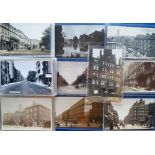 Postcards, London, a collection of 42 cards of South West London including RP's of Prince Consort