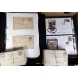 First Day Covers and Postal Stationery, 7 folders of GB First Day Covers, 1971-2001 with typed and