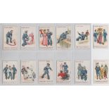 Cigarette cards, Faulkner's, Nautical Terms, 2nd Series (Grenadier) (set, 12 cards) (fair/gd)
