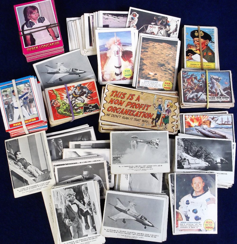 Trade cards, selection of bubble gum cards, mainly A&BC Gum, part sets with duplicates inc. Civil