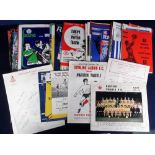 Football Programmes, selection, 1960s onwards, inc. 80+ Scottish issues 1960s/70s with many European
