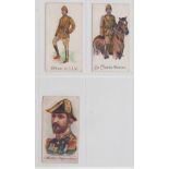 Cigarette cards, Phillip's, Colonial Troops, two types, Officer in C.I.V. & Sir Charles Warren (both