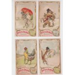 Trade cards, Huntley & Palmers, The Seasons (set, 12 cards) (gd)