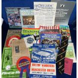 Football memorabilia, selection of various items inc. 1972 FA Cup Final programme & Arsenal rosette,