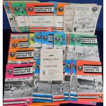 Football programmes, a collection of 80+ Hereford home programmes, 1960's/70's including 30+ first