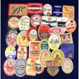Beer labels, a collection of 31 UK beer labels, mainly pre-contents, including Ginger Beer from