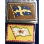 Tobacco Felts, ATC, Flags (B6-1), large, 44 different (gd/vg)