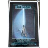 Film Poster. Original film poster for Star Wars The Return of The Jedi (approx. size 70 x 105