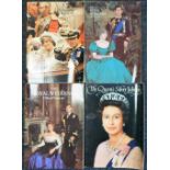 Royalty, collection of books and pamphlets from 1930s onwards relating to royal events, weddings,