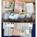 Trade cards, a collection of approx. 100 mostly wrapped sets, the majority Brooke Bond issues, but