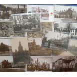 Postcards, Surrey, a collection of 15 cards, mostly RP's all showing Surrey hospitals inc. opening