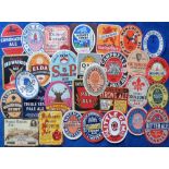 Beer labels, a small selection of 30 UK beer labels, almost all pre-contents inc. Arnold & Hancock