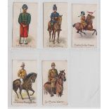 Cigarette cards, Hill's, Colonial Troops (all Perfection Vide Dress backs), 5 cards, 2nd Beloochs,