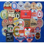 Beer labels, a further selection of 30 UK labels including Crosswells Mild Ale, Campbell Praed &