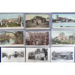 Postcards, Hampshire, a collection of 70+ cards, RP's and printed, various locations including