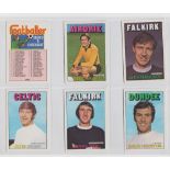 Trade cards, A&BC, Footballers (Rub coin, Scottish, 1-89) (set, 89 cards, checklist unmarked) (vg/