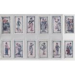 Trade cards, Home Weekly, Little Charlie Cards (Charlie Chaplin) (set, 12 cards) (some with foxing