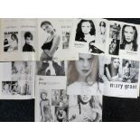 Model Agency Books, selection of books and brochures from 1990s model agencies inc. Models Plus,
