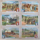 Trade Cards, Liebig, a vintage album containing 20 sets and 1 part-set, all military related, inc.