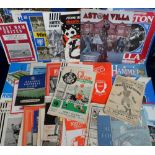 Football programmes, selection, mostly 1950's/70's, 1950's (25), 1960's (40) & 1970's onwards (