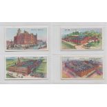 Cigarette cards, CWS, Co-Operative Buildings & Works, 4 type cards, Bristol Branch, Biscuit Works,