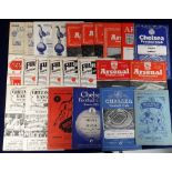 Football Programmes, collection of 24 x 1950s London club programmes, inc. Millwall v Manchester