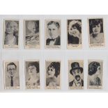 Trade cards, Neilson's, Movie Actors & Actresses, nos 101-200 (set, 100 cards plus 1 duplicate)