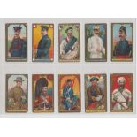 Cigarette cards, USA, ATC, Military Series, a collection of 60 cards, mixed series, (fair/gd)