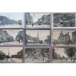 Postcards, a collection of 44 cards of East London inc. RP's of Montpelier Gardens East Ham,