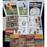 Trade Cards, collection of football cards inc. Typhoo International Football Stars, premium issue (