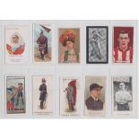Cigarette cards, a type collection of 350+ cards, arranged alphabetically in album, several scarce