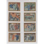 Cigarette cards, China, Anon, Bang Kung, 'M' size, ref ZE4-24 (set, 104 cards) (gd)