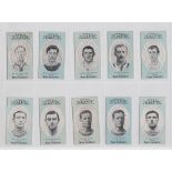Cigarette cards, Cope's Noted Footballers (Clips, 282 Subjects), Chelsea, 9 cards, nos 238-246