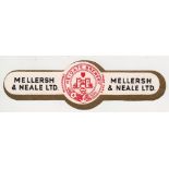 Beer label, Mellersh & Neale Ltd, Reigate Brewery, stopper label (vg) (1)