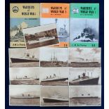 Shipping and Naval, 3 Ian Allan 'Warships of World War One' booklets, numbers 1-3, Battleships,