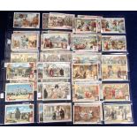 Trade Cards, Liebig, 8 Dutch language sets, Summer Days in the Extreme North S961, Lighting