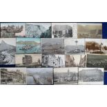 Postcards, South Africa, Cape Town, 30+ cards inc. 4 RP's, Adderley Street (RP), The Pier (RP),