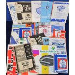 Football programmes, Cardiff City aways, 62 away match programmes, 1963/4 (21) inc. Leeds,