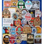 Beer labels, a quantity of 30 UK labels mainly pre-contents including Oakhill Stout and Ratcliffe'
