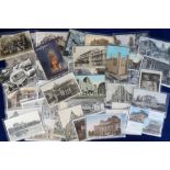 Postcards, Theatre Buildings, a collection of 67 cards, RP's & printed, all showing Theatre's from