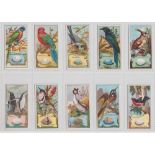 Cigarette cards, Wills, (Australia), Birds of Australasia (green, Capstan) (set, 100 cards) (gen