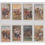 Cigarette cards, Taddy, Victoria Cross Heroes (21-40), 8 cards, nos 22, 27, 29, 31, 33, 36, 38 &